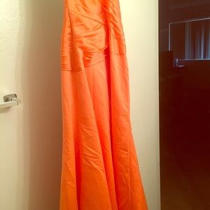 Alfred Angelo Orange Dress